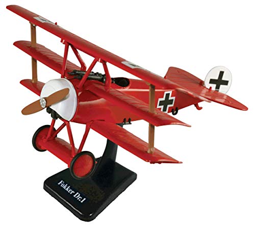 New Ray German Fokker DR.1 Classic Model Kit: The Red Baron German Triplane - 1:32 Scale