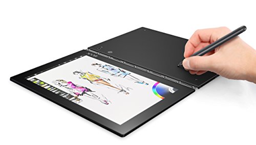 Lenovo Yoga Book - FHD 10.1" Windows Tablet - 2 in 1 Tablet (Intel Atom x5-Z8550 Processor, 4GB RAM, 64GB SSD), Black, ZA150000US