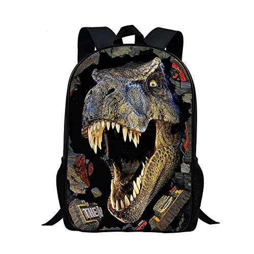 JeremySport Dinosaur School Bag Rucksack Backpack