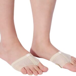 Dance Foot Thongs,Thong Toe Paws,Lyrical Shoes Lyrical Ballet Belly Dance Foot Thongs Dance Paw Pad Shoes Half Sole (XL)