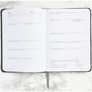 Hatch Idea Notebook - Idea Journal, Brainstorming Notebook & Project Planner for Entrepreneurs, Project Management, & Business Owners - Midnight Blue- 160 Pages, 5.75 x 8.25”