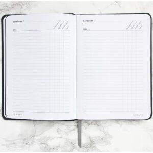 Hatch Idea Notebook - Idea Journal, Brainstorming Notebook & Project Planner for Entrepreneurs, Project Management, & Business Owners - Midnight Blue- 160 Pages, 5.75 x 8.25”