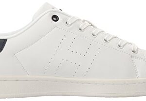 Tommy Hilfiger Men's Liston Sneaker, White/Navy 185, 9.5M