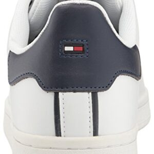 Tommy Hilfiger Men's Liston Sneaker, White/Navy 185, 9.5M