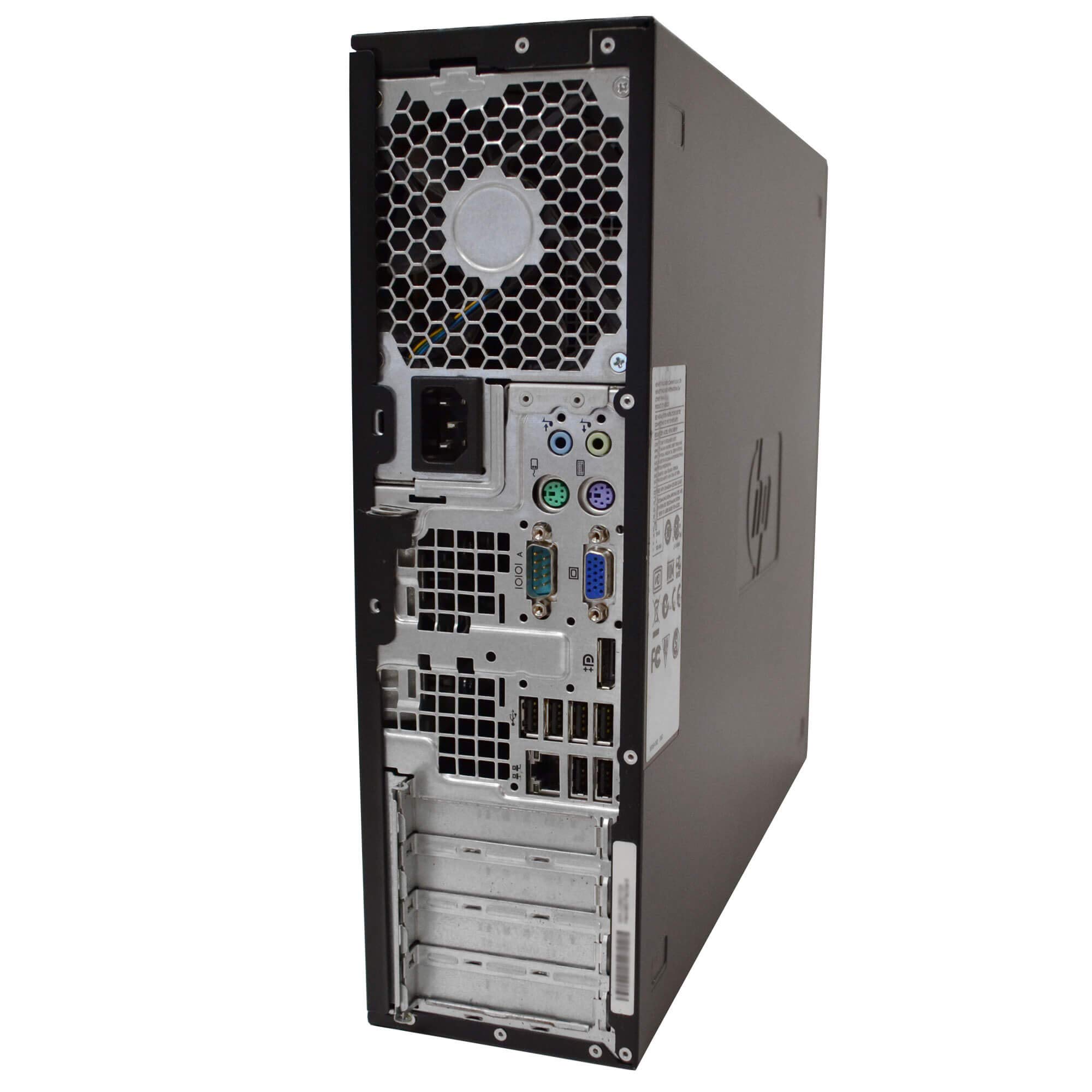 HP Elite 8200 SFF Desktop PC - Intel Core i5-2400 3.1GHz 16GB 2TB DVDRW Windows 10 Professional (Renewed)