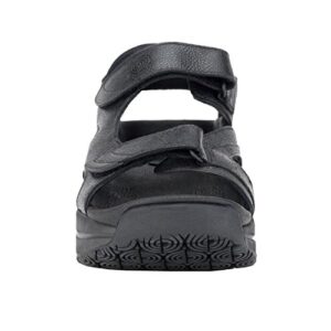 Z-CoiL Women's Sidewinder Enclosed Black Sandal 9 C/D US