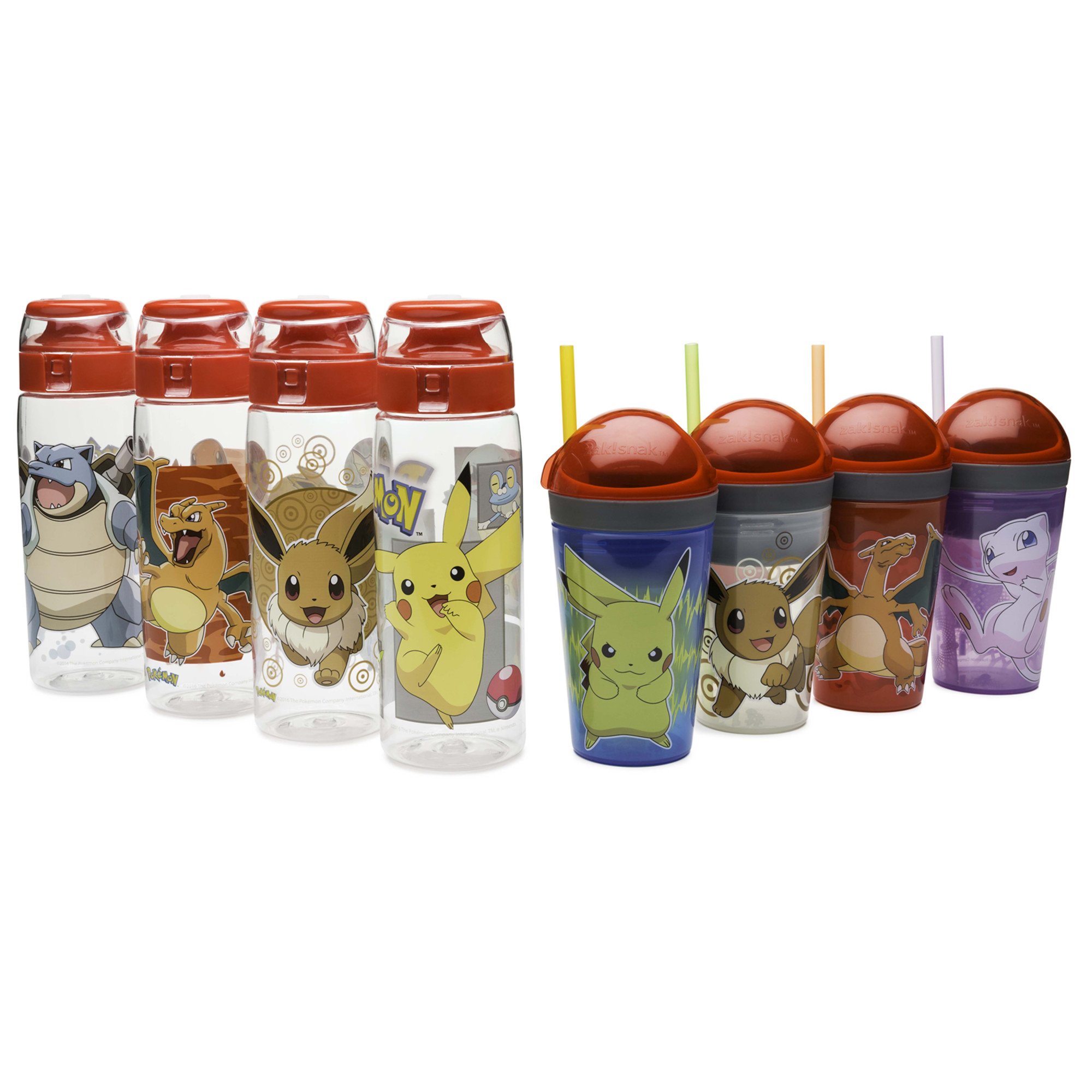 Zak Designs Pokemon 25 oz. BPA-Free Wide Mouth Bottle, Eevee