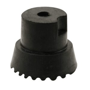 prime-line mp4557 door holder tip, 1 in. x 3/4 in., rubber, black, includes fasteners (10 pack)