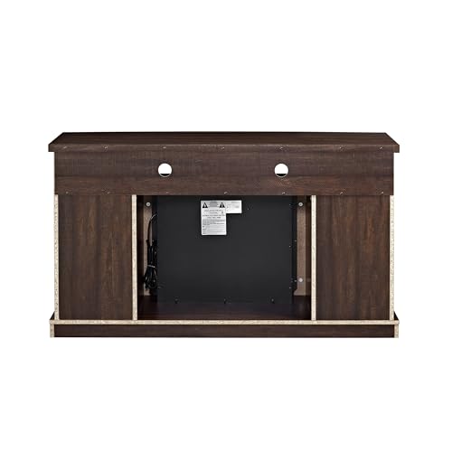 Ameriwood Home Barrow Creek Electric Fireplace TV Stand for TVs up to 60", Espre