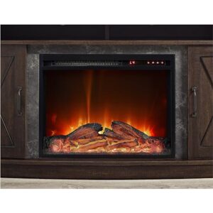 Ameriwood Home Barrow Creek Electric Fireplace TV Stand for TVs up to 60", Espre