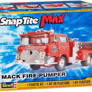 Revell SnapTite 85-1225 Mack Fire Pumper 1:32 Scale 60-Piece Skill Level 2 Model Building Fire Truck Kit
