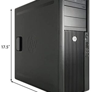 HP Z420 Workstation, Quad Core Xeon CPU upto 3.8GHz CPU, 16GB DDR3 RAM, New 240GB SSD & New 1TB HDD, Windows 10 Pro, USB 3.0, Nvidia Quadro 2000 1GB Video Card, WiFi (Renewed)