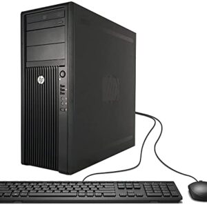 HP Z420 Workstation, Quad Core Xeon CPU upto 3.8GHz CPU, 16GB DDR3 RAM, New 240GB SSD & New 1TB HDD, Windows 10 Pro, USB 3.0, Nvidia Quadro 2000 1GB Video Card, WiFi (Renewed)