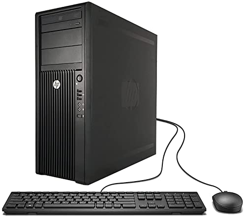 HP Z420 Workstation, Quad Core Xeon CPU upto 3.8GHz CPU, 16GB DDR3 RAM, New 240GB SSD & New 1TB HDD, Windows 10 Pro, USB 3.0, Nvidia Quadro 2000 1GB Video Card, WiFi (Renewed)