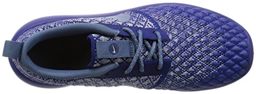 NIKE W Roshe Two Flyknit 365 Women's Sneaker Blue 861706 400, Size: 7.5 US