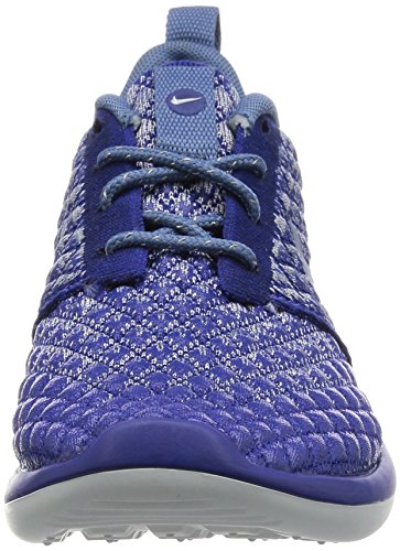 NIKE W Roshe Two Flyknit 365 Women's Sneaker Blue 861706 400, Size: 7.5 US