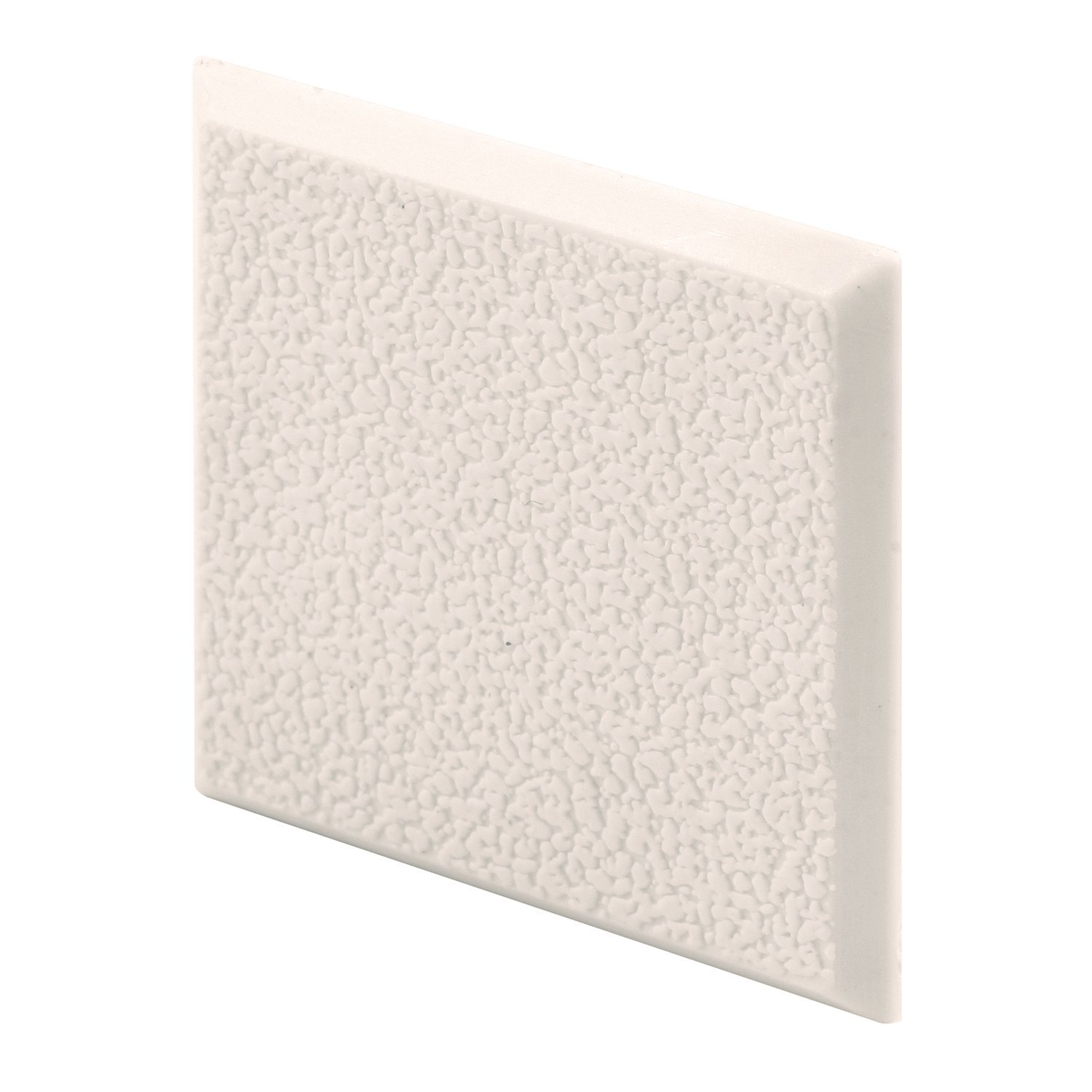 Prime-Line MP10867 Wall Protector, 2 In. x 2 In. Squares, Rigid Vinyl, Ivory, Textured (5 Pack)