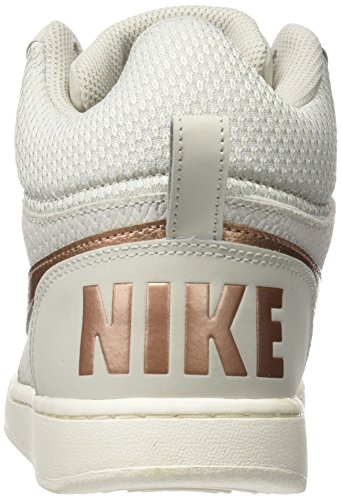 NIKE Women's Sneaker Fitness Shoes, White Light Bone Metallic Red Bronze Sail, 9