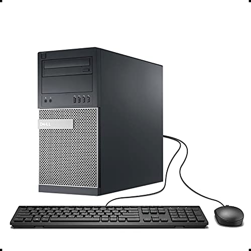 Dell Optiplex 990 Tower Business Desktop Computer, Intel Quad Core i5-2400 up to 3.4Ghz CPU, 8GB DDR3 RAM, 500GB HDD, DVD, VGA, Windows 10 Professional (Renewed)