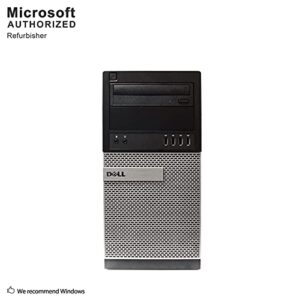 Dell Optiplex 990 Tower Business Desktop Computer, Intel Quad Core i5-2400 up to 3.4Ghz CPU, 8GB DDR3 RAM, 500GB HDD, DVD, VGA, Windows 10 Professional (Renewed)