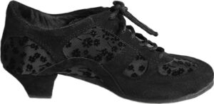 guaranteed fit dni- rocio 8504 women's dance sneakers (practice shoes for argentine tango, ballroom, latin, salsa, swing) (8 usa) black