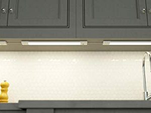 BAZZ 18 inch Selectable Motion Sensor Integrated LED Under Cabinet Light