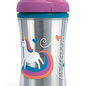 First Essentials by NUK Seal Zone Insulated Cup-Like Rim Sippy Cup, 9 oz, 2 Count (Pack of 1)