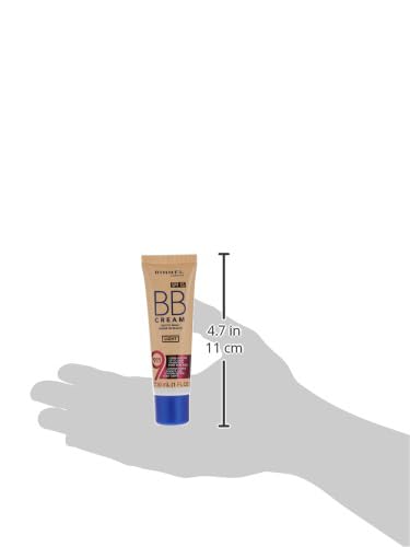 Rimmel London BB Cream with Brightening Effect, Light, 30ml, Pink