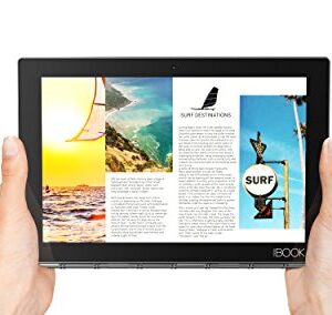 Lenovo Yoga Book - FHD 10.1" Android Tablet - 2 in 1 Tablet (Intel Atom x5-Z8550 Processor, 4GB RAM, 64GB SSD), Gunmetal, ZA0V0035US