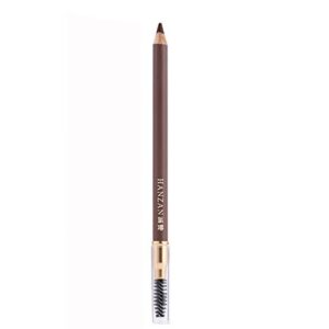 1 pcs makeup eyebrow enhancer 12h long lasting sweat &waterproof eyebrow pencil pen dark brown eye brow pencil 5 colors to choose (2# dark brown)