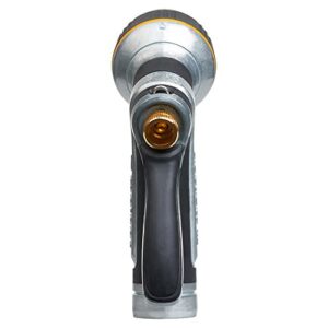 Melnor XT451 Heavyweight Metal 7-Pattern Nozzle, 1-(1 Pack), Basic