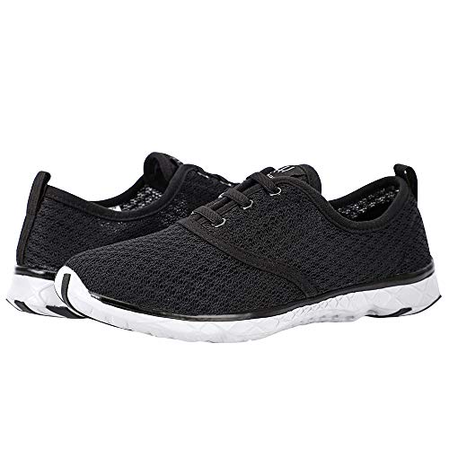 ALEADER Women's Stylish Quick Drying Water Shoes Black 9 D(M) US