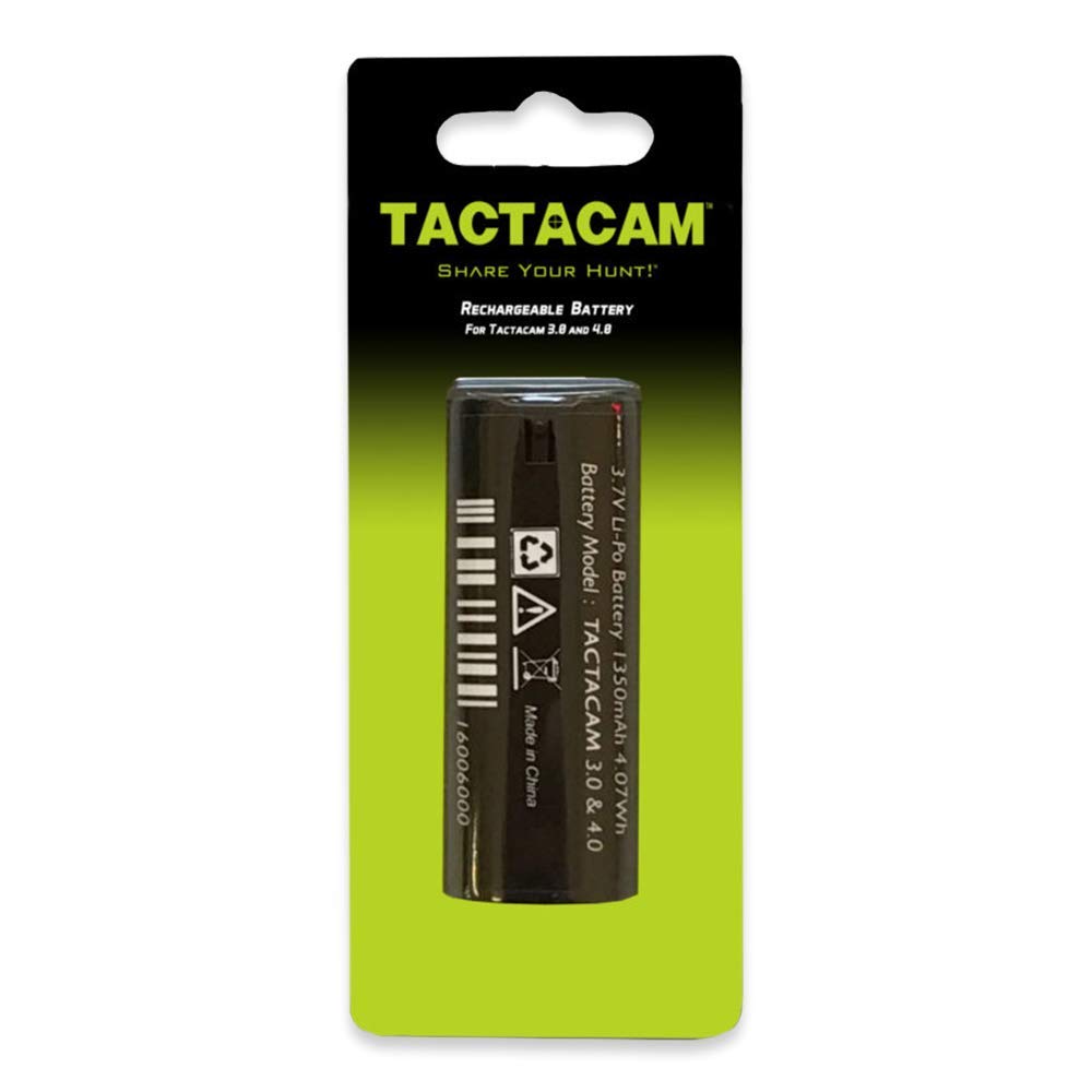 Tactacam Replacement Battery for Tactacam 5.0, 4.0 and Solo Cameras