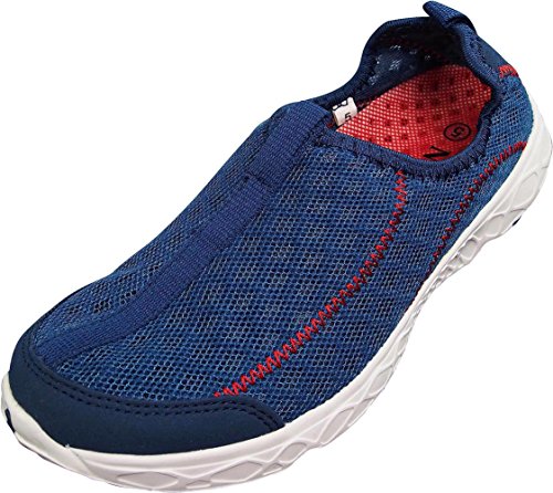 NORTY - Womens Breathable Mesh Slip-On Water Shoe, Navy 39693-7B(M) US