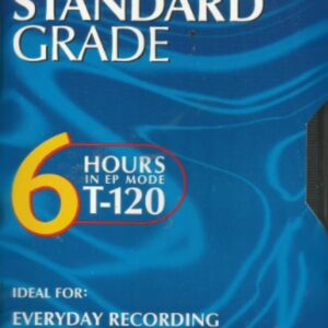 Maxell VHS Blank 3-Pack Standard Grade T-120 6 Hour EP Mode /246m