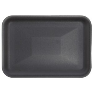 Black Foam Trays - 8 1/4" L x 5 3/4" W x 5/8" H