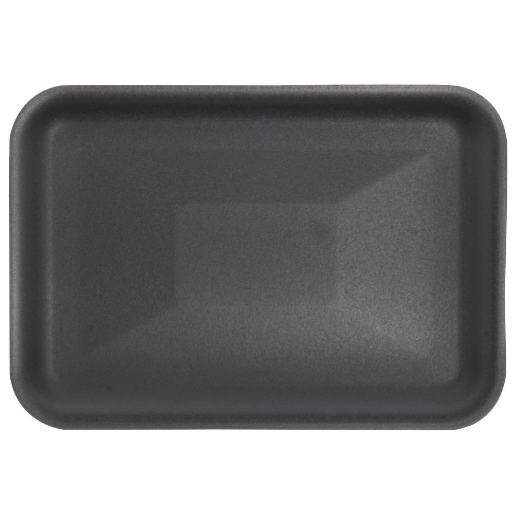 Black Foam Trays - 8 1/4" L x 5 3/4" W x 5/8" H