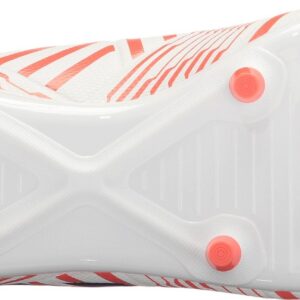 adidas Women's Nemeziz 17.4 FG W Soccer Shoe, White/Mystery Ink/Easy Coral, 9.5 Medium US