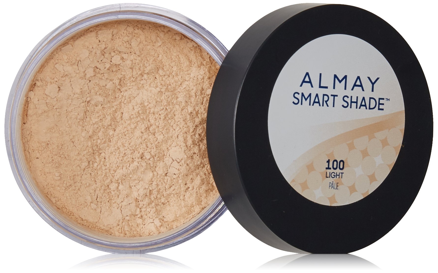 Almay Smart Shade Loose Powder, Light/100, 1.0 Ounce