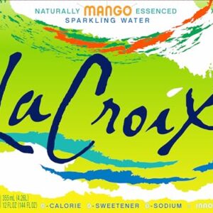 LaCroix Sparkling Water, Mango, 12 Fl Oz (pack of 12)