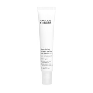 paula's choice smoothing anti-aging face primer spf 30, uva & uvb protection, licorice extract & chamomile, 1 ounce