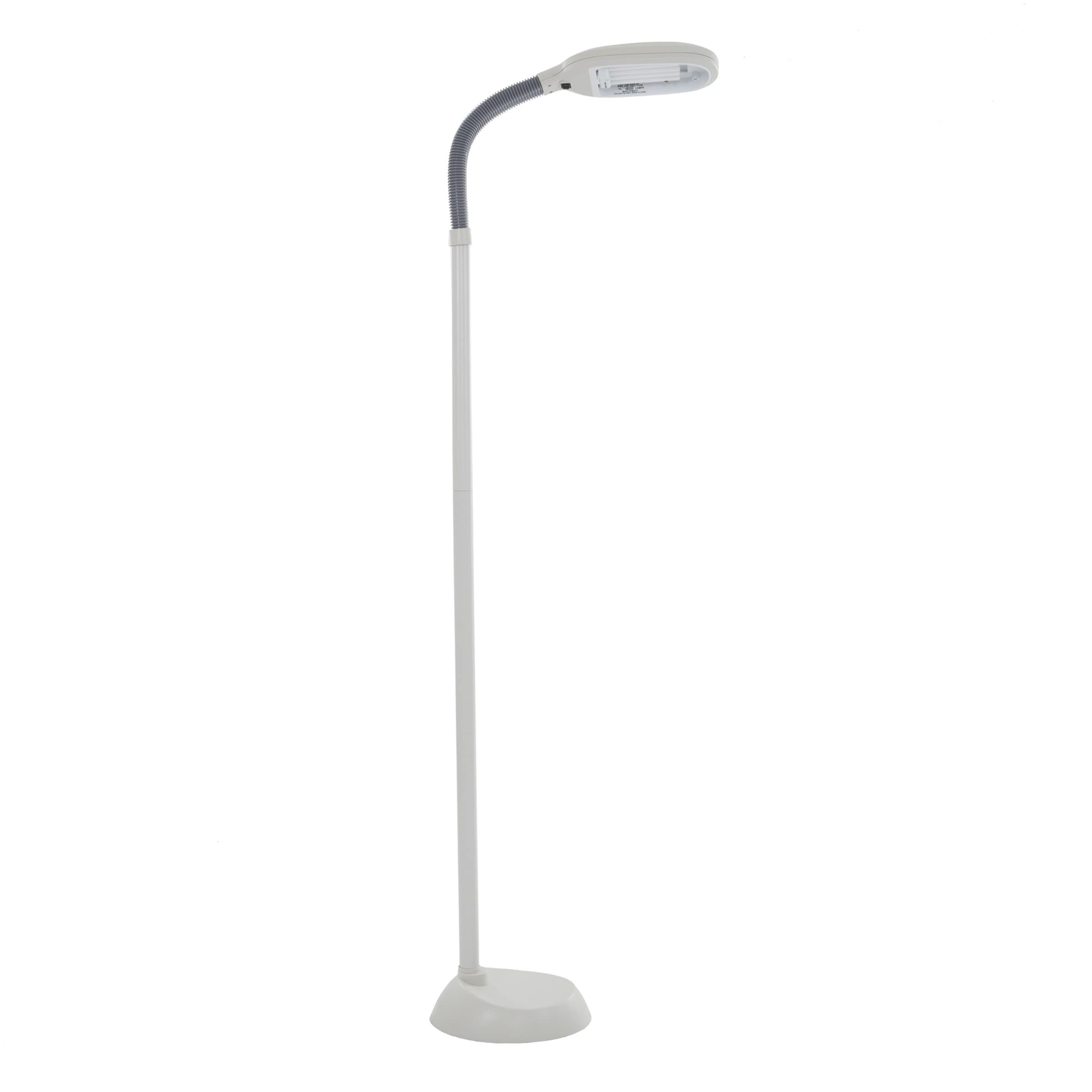 Bedford Home Sunlight Floor Lamp 5 Feet - White