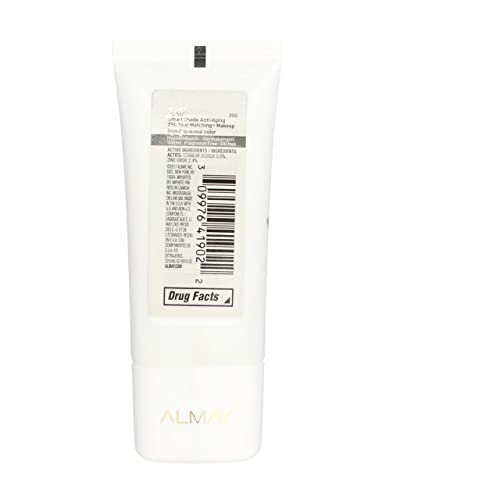 Almay Smart Shade Anti-Aging Skin Tone Matching Makeup, Light Medium/200, 1 Fluid Ounce