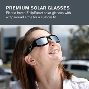 Celestron – 3-Pc EclipSmart Safe Solar Observing & Imaging Kit – Meets ISO 12312-2:2015(E) Standards – Premium Solar Safe Filter Technology – Includes Eclipse Glasses + Photo Filter + Eclipse Book