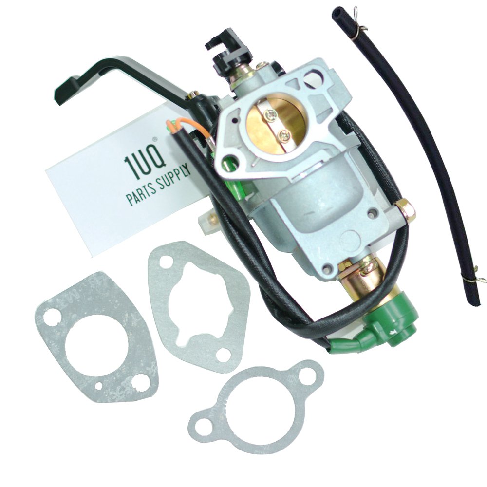 1UQ Manual Choke Carburetor Carb For Champion Power CPE 100340 389CC 5500 6875 Watt Gas Generator Carburetor