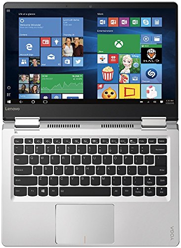 2017 Newest Premium Built Lenovo Yoga 710 High Performance 14" Full HD 1920x1080 2-in-1 Touchscreen Laptop PC Intel I5-7200U Processor 8GB DDR4 RAM 256GB SSD 802.11AC Wifi HDMI Bluetooth Webcam-Silver