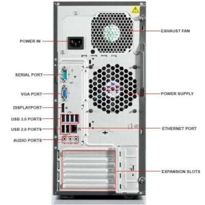 Lenovo ThinkCentre M92p Minitower Desktop PC - Intel Core i5-3470 3.2GHz 8GB 1TB DVDRW Windows 10 Professional (Renewed)