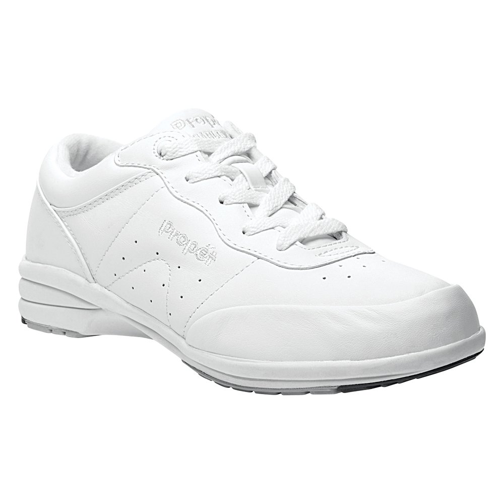 Propét Women Washable Walker Walking Shoe, Sr White, 11 Wide US