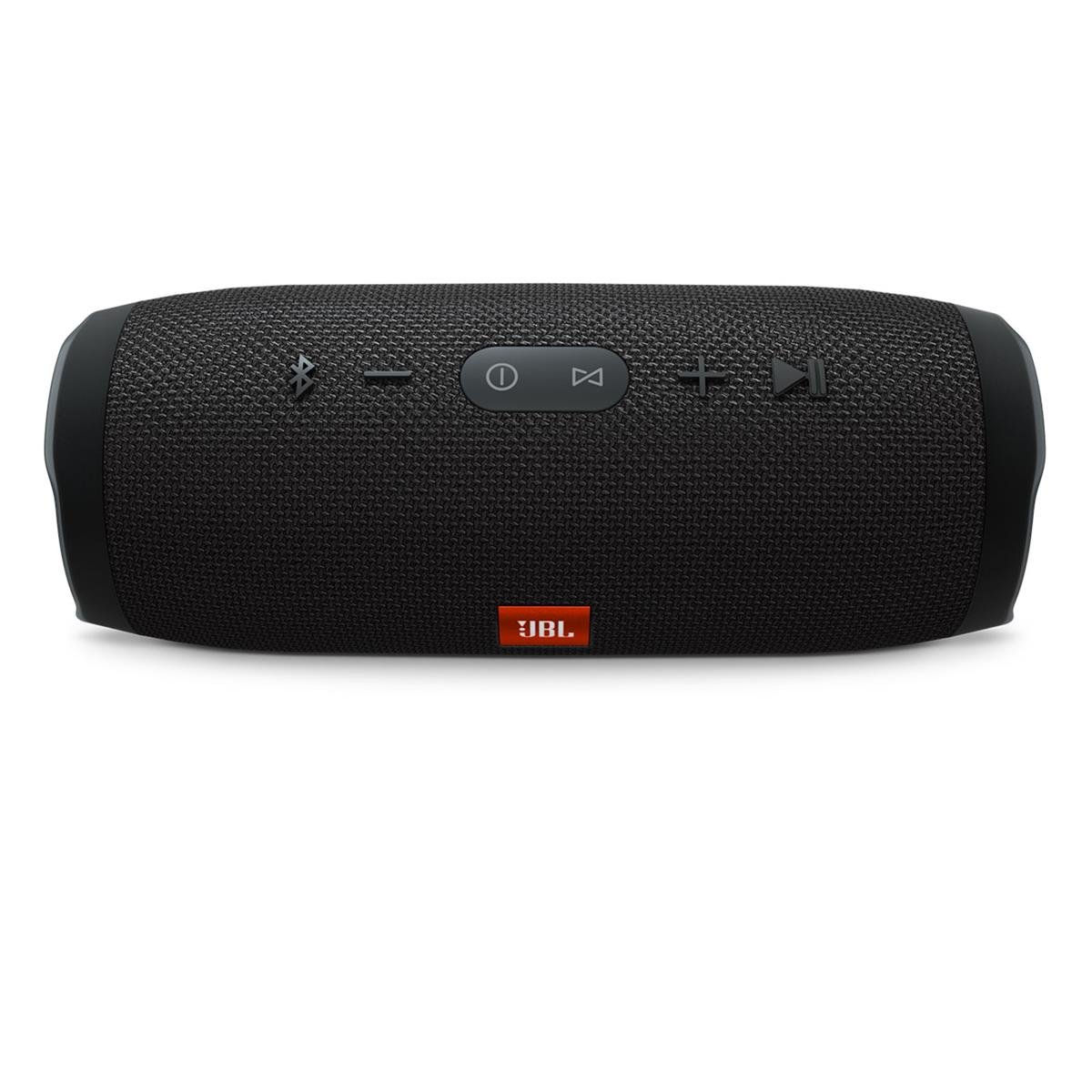 JBL Charge 3 Waterproof Bluetooth Speaker -Black (Renewed)