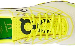 ON Running Women's Cloudflash Speed Shoe Neon/White Size 7.5